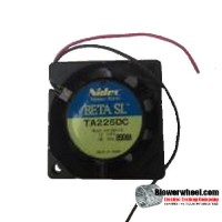 Case Fan-Electronics Cooling Fan - Nidec Torin Nidec-Torin-BETASL-TA225DC-Sold as RFE