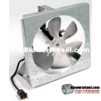 Exhaust-Panel Mount-Commercial Exhaust/Panel Mount/Bath & Kitchen Venting-FE08-1E-Sealed-Motor-Removed From Equipment