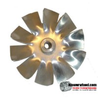 Fan Blade 2-7/8"  Diameter - SKU:FB-0228-10-F-A-CW-008-A-Q1-Sold in Quantity of 1