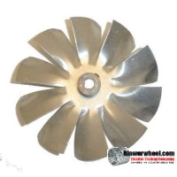 Fan Blade 3-1/2"  Diameter - SKU:FB-0316-10-R-AS-CW-008-A-Q1-Sold in Quantity of 1