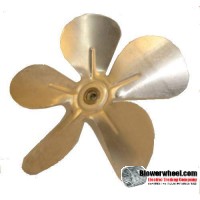 Fan Blade 5-1/2"  Diameter - SKU:FB-0516-5-F-AS-CW-006-B-Q1-Sold in Quantity of 1