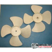 Fan Blade 6"  Diameter - SKU:FB-0600-4-R-P-CW-Q5-Sold in Quantity of 5