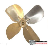 Fan Blade 6-1/2" Diameter - SKU:FB-0616-4-R-AS-CW-005-01-B-Q1-Sold in Quantity of 1