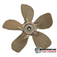 Fan Blade 8" Diameter - SKU:FB-0800-5-R-AS-CW-010-B-Q3-Sold in Quantity of 3