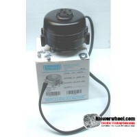 Electric Motor - Unit Bearing Refrigeration Fan Motor - Fasco - UB597 -1/100 hp 1550 rpm 208-230/115 volts