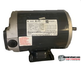 Electric Motor - General Purpose - baldor - emerson-ro062798j -1 hp  rpm 208-220/400VAC volts - SOLD AS IS