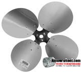 Fan Blade 24" Diameter - SKU:FB2400-4-CCW-27P-H-AS-002-Q2-Sold in Quantity of 2