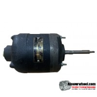 Electric Motor - General Purpose - Ohio Electric - Ohio-700-4xs-3190-a -1/20 hp 345 rpm 115VAC volts -Resilient Base Double Shaft- SOLD AS IS