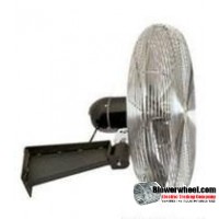 Commercial 30" Oscillating Wall Mtg Air Circulator