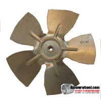 Fan Blade 8" Diameter - SKU:FB-0800-5-R-AS-CCW-010-C-Q3-Sold in Quantity of 3