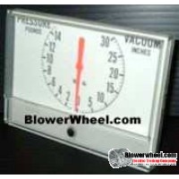 Gauge - Surplus - Pressure Vacuum Gauge Panel 61465418B17 -sold as SWNOS