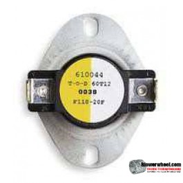 Thermostat - Snap Disc - Snap Disc Fan Thermostat 2E245