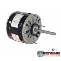 Electric Motor - 5-5/8" Diameter - AO Smith - DL1076 -3/4 hp 1075 rpm 115VAC volts