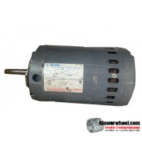 Electric Motor - General Purpose - Century - Bc11-8-158605-1 -1-1/2 hp  rpm 2200-230VAC volts -Resilient Base Double Shaft- SOLD AS IS