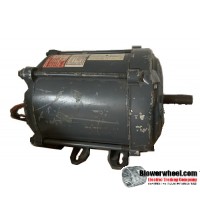 Electric Motor - Explosion Proof - GE - ge-5k42hg5254ex -¾ hp 1140 rpm 200VAC volts - SOLD AS IS